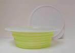 Tupperware™ « Mini-Max » 1,5 liter - wit en geel, Huis en Inrichting, Verzenden, Nieuw, Wit, Bus of Trommel