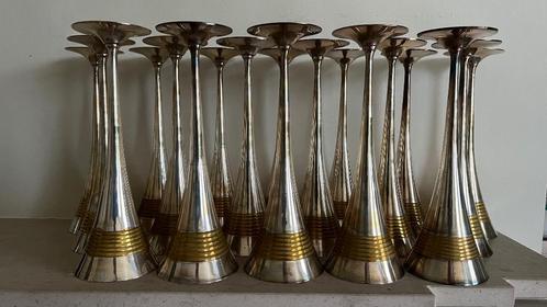 zilveren champagne coupes, Antiek en Kunst, Antiek | Zilver en Goud, Zilver, Ophalen