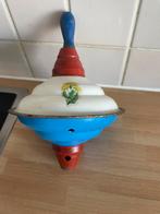 Oude blikken tol, Antiek en Kunst, Antiek | Speelgoed, Ophalen