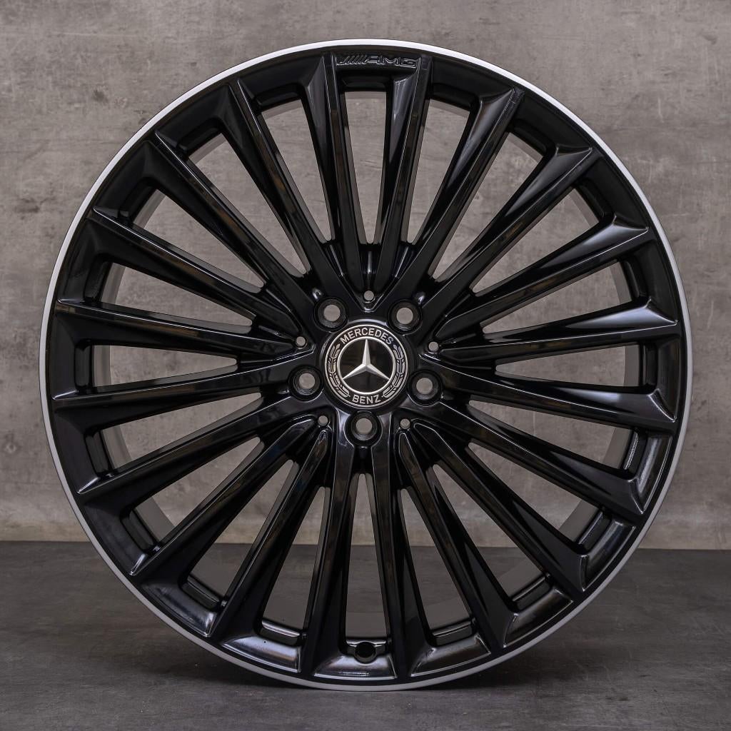 JANTES NOIRES POUR MERCEDES EQE AMG, Autos : Pièces & Accessoires, Pneus & Jantes, Jante(s), Pneus été, 21 pouces, Enlèvement ou Envoi