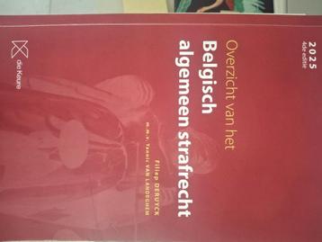 Belgisch algemeen strafrecht 2025 beschikbaar voor biedingen