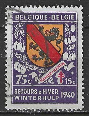 Belgie 1940 - Yvert/OBP 542 - Winterhulp - Namen (ST) beschikbaar voor biedingen