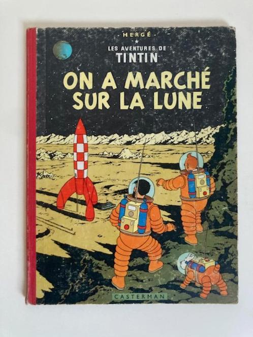 Tintin - Sur un marché sur la Lune (collection à vendre), Livres, BD, Envoi