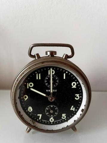 Kienzle wekker - metaal - vintage retro beschikbaar voor biedingen