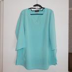Turqoise blouse -- Maat 46, Comme neuf, Taille 46/48 (XL) ou plus grande, Enlèvement