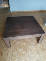 Salontafel (Notelaar), Huis en Inrichting, Ophalen, 50 tot 100 cm, Vierkant, Nieuw