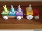 Jeu en bois Janod - Tracteur lapins, Enfants & Bébés, Jouet à Pousser ou Tirer, Utilisé, Enlèvement ou Envoi