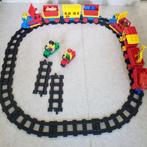 Duplo, manuele treintjes met rails, Ophalen of Verzenden, Duplo