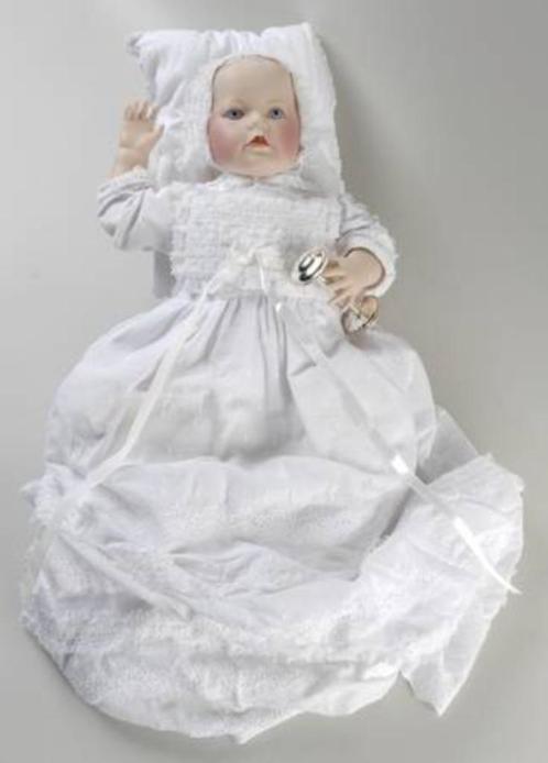 dooppop Sara Brocante met kussen, Verzamelen, Poppen, Nieuw, Babypop, Ophalen of Verzenden