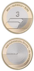3 euros Slovénie 2023 Journée du sport slovène, Timbres & Monnaies, Monnaies | Europe | Monnaies euro, Slovénie, Enlèvement ou Envoi