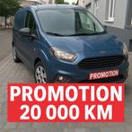 Ford Transit Courier benzine 100pk, Voorwielaandrijving, 4 deurs, Stof, Blauw