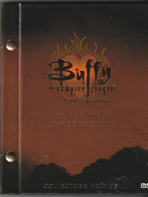 Buffy - The Vampire Slayer (Seizoen 2 & 3), CD & DVD, DVD | Horreur, Comme neuf, Vampires ou Zombies, Coffret, À partir de 16 ans