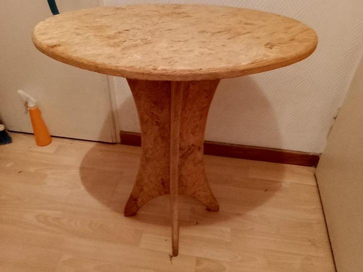 TAFEL TABLE NEW ZONDER SCHROEVEN ZEER STEVIG, Maison & Meubles, Tables | Dessertes, Neuf, Ovale, Autres essences de bois, Enlèvement