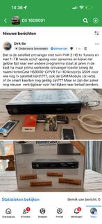 satelliet ontvanger, Ophalen, Zo goed als nieuw