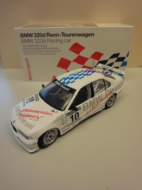 BMW 320D E36 UT 1:18 Winner of 1998 24h Nurburgring Lim, Hobby & Loisirs créatifs, Voitures miniatures | 1:18, Comme neuf, Voiture