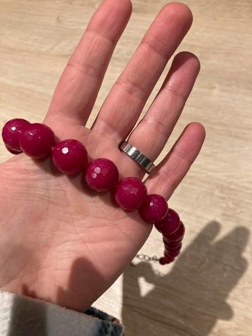 Roze parelketting Titto, Ophalen of Verzenden, Zo goed als nieuw