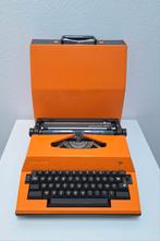 Vintage 70's oranje typemachine, Diversen, Typemachines, Ophalen of Verzenden, Zo goed als nieuw