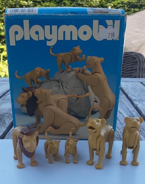 Vintage playmobil 3515 leeuwenfamilie ( 1980 ), Kinderen en Baby's, Speelgoed | Playmobil, Ophalen of Verzenden