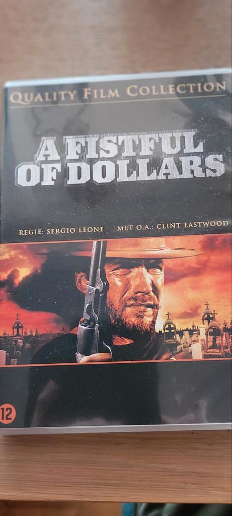 A Fistful Dollars "met Clint Eastwood", Cd's en Dvd's, Dvd's | Avontuur, Zo goed als nieuw, Vanaf 12 jaar, Verzenden