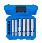 Gloei- en bougiedoppen set 1/4" en 3/8” 11-delig, Auto diversen, Autogereedschap, Ophalen of Verzenden, Nieuw