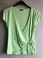 Groen overslag t-shirt L&L - maat 3, Vêtements | Femmes, T-shirts, Taille 38/40 (M), Enlèvement ou Envoi, Lola & Liza