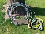 kabel takel ( tractel tirfor), Ophalen, Gebruikt, Handmatig