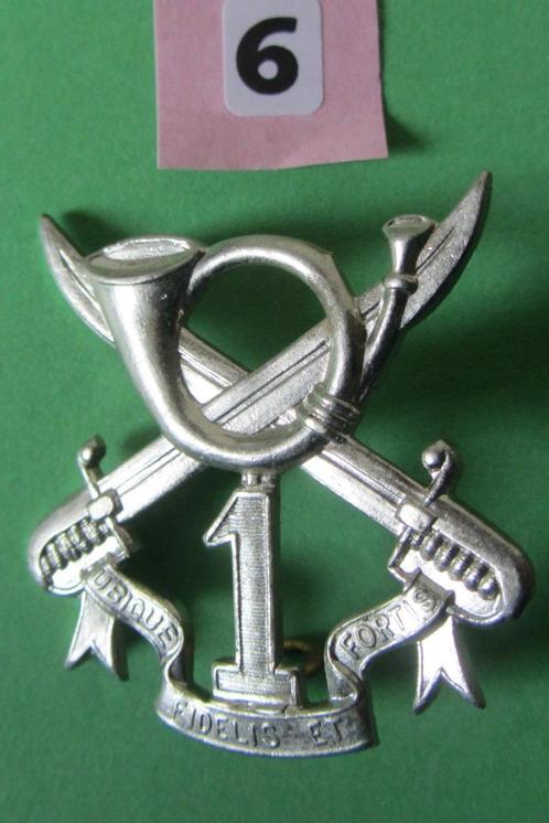 Embleem 1ste Regiment jagers te paard - Belgie, Collections, Objets militaires | Général, Autres, Enlèvement ou Envoi