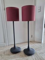 Staande lamp, 2 stuks, Ophalen, Stof, Zo goed als nieuw, Minder dan 100 cm