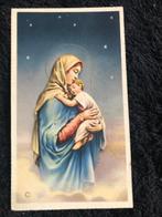 Devotie prentje NB L.576 Maria en baby Jezus, Ophalen of Verzenden, Zo goed als nieuw, Kaart of Prent, Christendom | Katholiek