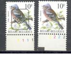 België preo  postfris  Vogels met plaatnummers 10F  V834P6, Postzegels en Munten, Postzegels | Europa | België, Ophalen of Verzenden