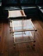 Pierre Vandel, Anthios collection, bijzettafels, set, 70/80s, Ophalen