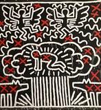 Keith Haring: lithografie op groot formaat. Nieuwstaat, Antiek en Kunst