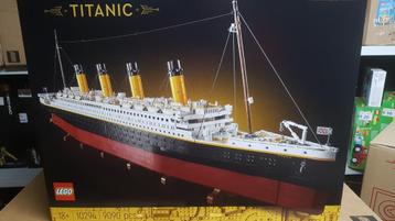 gesaelde lego set 10294 titanic nieuw