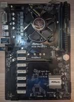 ASRock H110 Pro BTC Moederbord + CPU + RAM, Computers en Software, Ophalen of Verzenden