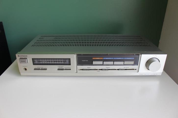 Vintage versterker Hitachi HA-22, Audio, Tv en Foto, Versterkers en Ontvangers, Gebruikt, Stereo, 120 watt of meer, Overige merken