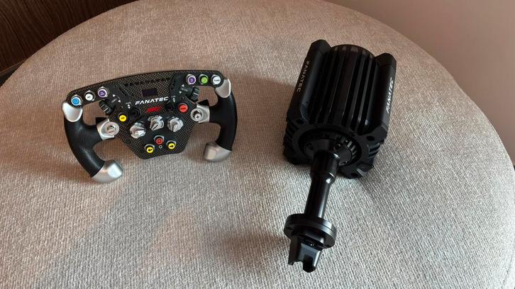 Fanatec ClubSport DD + Volant F1 + Shaft Extension, Computers en Software, Joysticks, Zo goed als nieuw, Ophalen