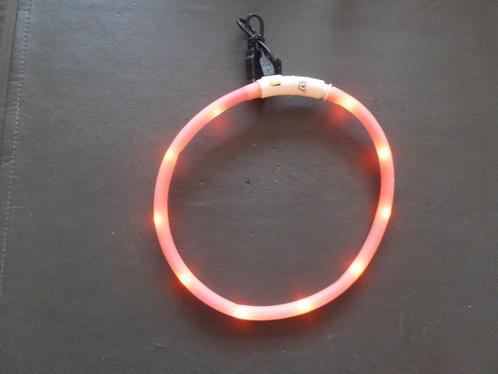 hondenhalsband Trixie USB Flash Light Ring, Dieren en Toebehoren, Hondenhalsbanden en Penningen, Zo goed als nieuw, Verlicht, Ophalen of Verzenden