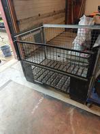 2 Gitterboxen, Doe-het-zelf en Bouw, Kratten en Dozen, Ophalen, Gebruikt, 100 cm of meer, 60 cm of meer