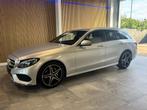 Mercedes C 180 benzine AMG Pack camera dodehoek, Auto's, Mercedes-Benz, Automaat, Achterwielaandrijving, Zwart, 4 cilinders
