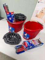 2 PIÈCES - Seau de nettoyage Vileda Super Mocio 3 Action, Enlèvement ou Envoi, Seau, Bac ou Chariot à balais