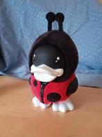 B.duck eend in lieveheersbeestjes verkleed outfit spaarpot, Verzamelen, Ophalen, Zo goed als nieuw, Kunststof, Dier