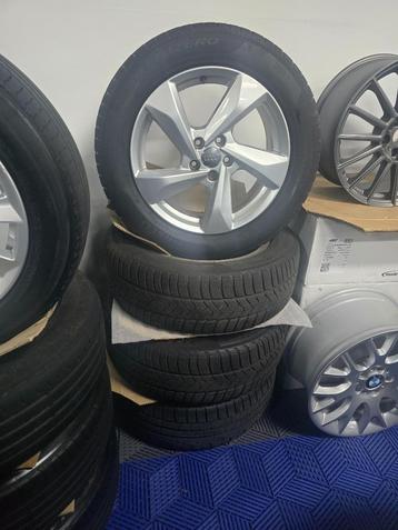Kit Jantes Pneus pour Hiver AUDI 235 55 18  beschikbaar voor biedingen