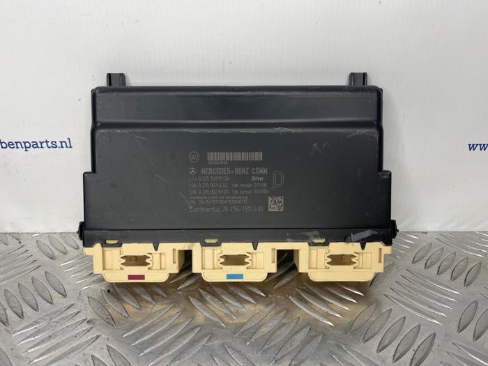 Computer stoel van een Mercedes C-Klasse, Auto-onderdelen, Elektronica en Kabels, Mercedes-Benz, Gebruikt, 3 maanden garantie