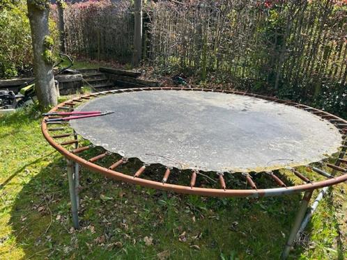 Trampoline, Kinderen en Baby's, Speelgoed | Buiten | Trampolines, Gebruikt, Ophalen