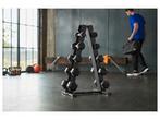 Halters hex hexagon rek dumbell rack set, Ophalen, Zo goed als nieuw