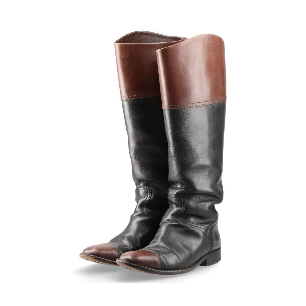 Chanel 37 laarzen, Kleding | Dames, Schoenen, Gedragen, Bruin, Verzenden