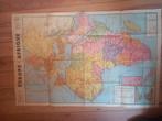 carte de l'Europe et de l'Afrique 1941, Livres, Atlas & Cartes géographiques, Enlèvement ou Envoi, Allemagne