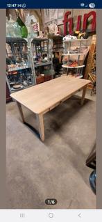 Eettafel geloogd grenen, Huis en Inrichting, Tafels | Eettafels, Ophalen