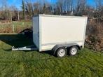 Gesloten dubbelas aanhangwagen 250x150x150, Autos : Divers, Remorques, Enlèvement, Utilisé