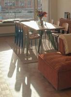 Jean prouvé EM table + stoelen, Ophalen